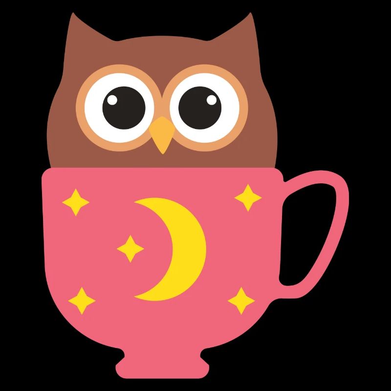 Owl in the cup