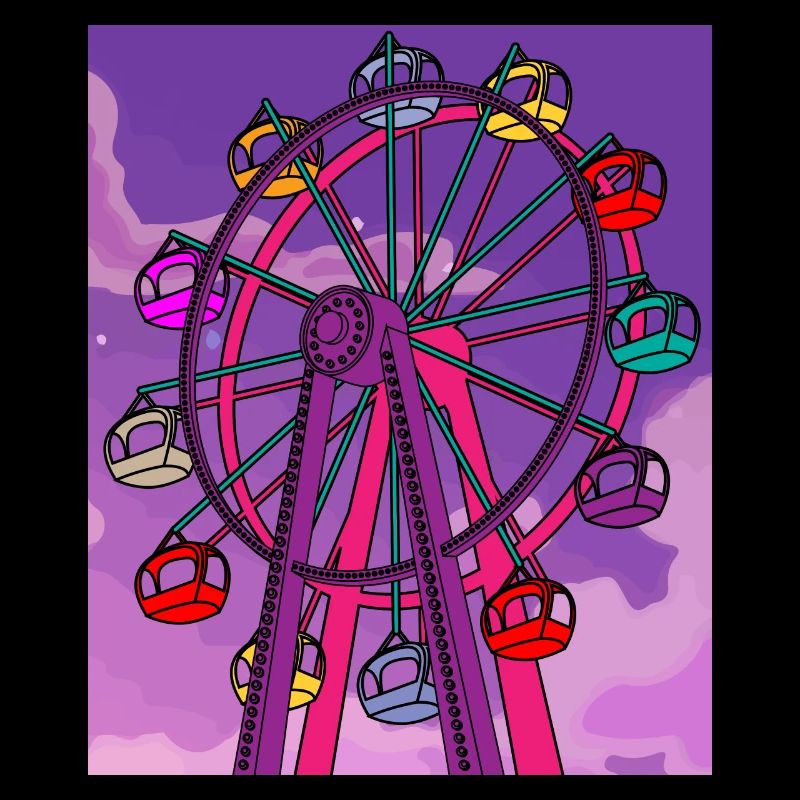 Funfair remunerated amusement park