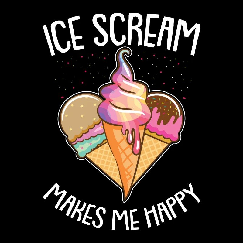 Eiskrem Eis Eiscreme Sommer Spruch Geschenk