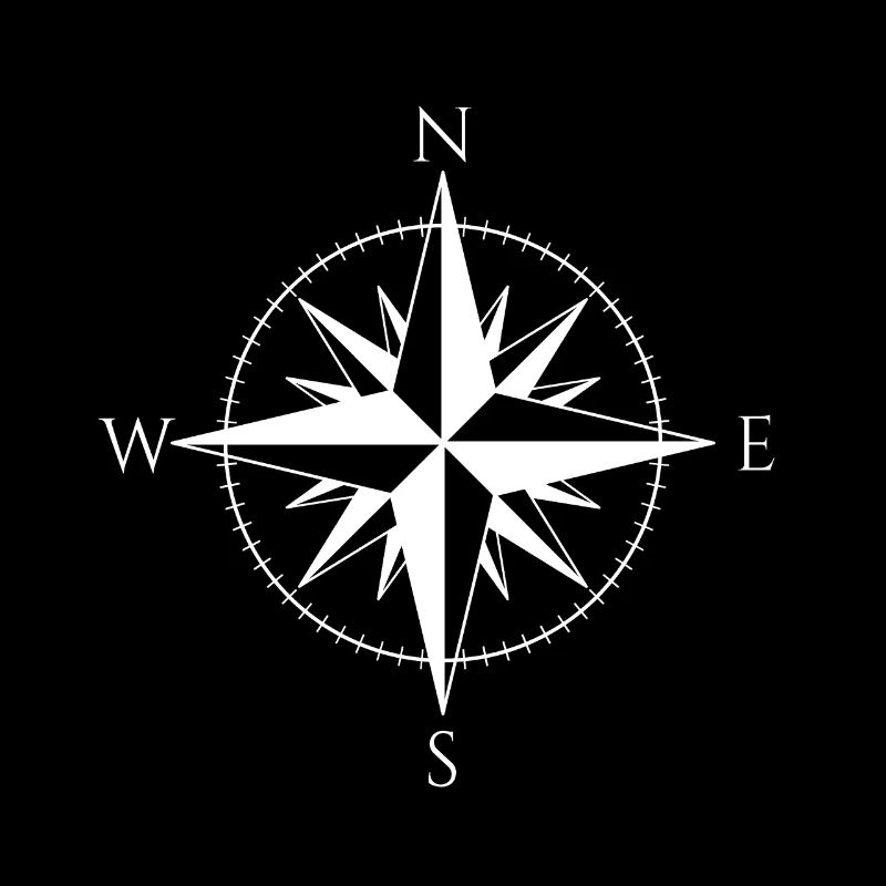 Wind Rose Cardinal Directions Seafaring Compass