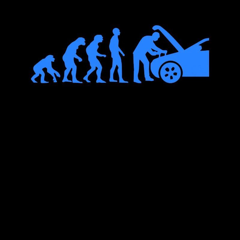 Tuning Evolution Auto Tuner Geschenk Affe Mensch