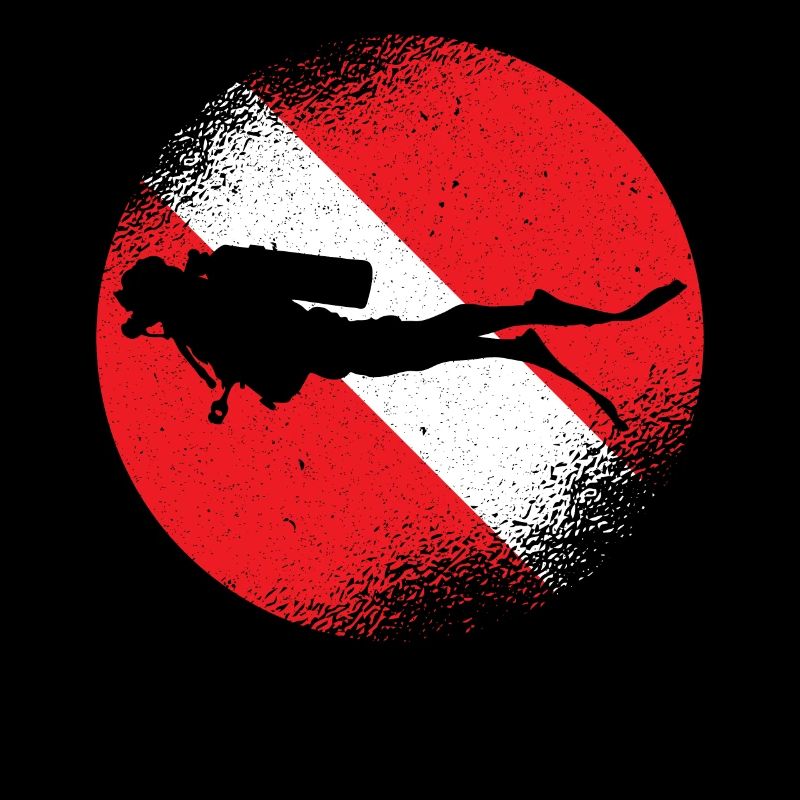 Pavillon de plongée Plongeur Plongée Plongeur plongeur