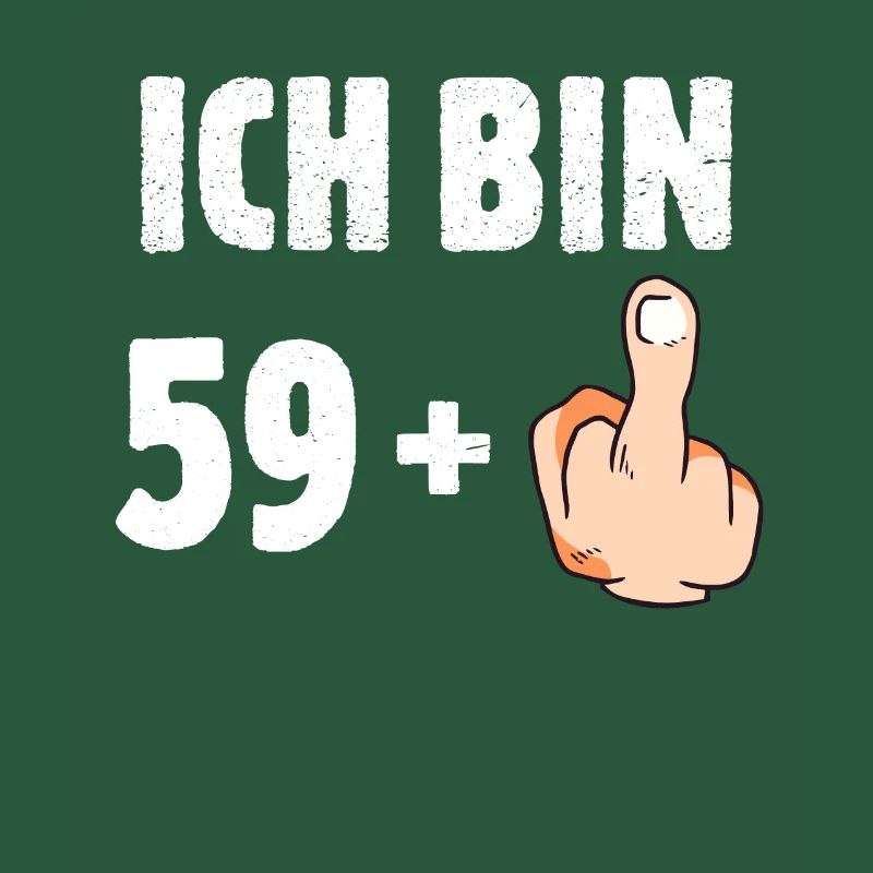 Ich bin 59 plus eins