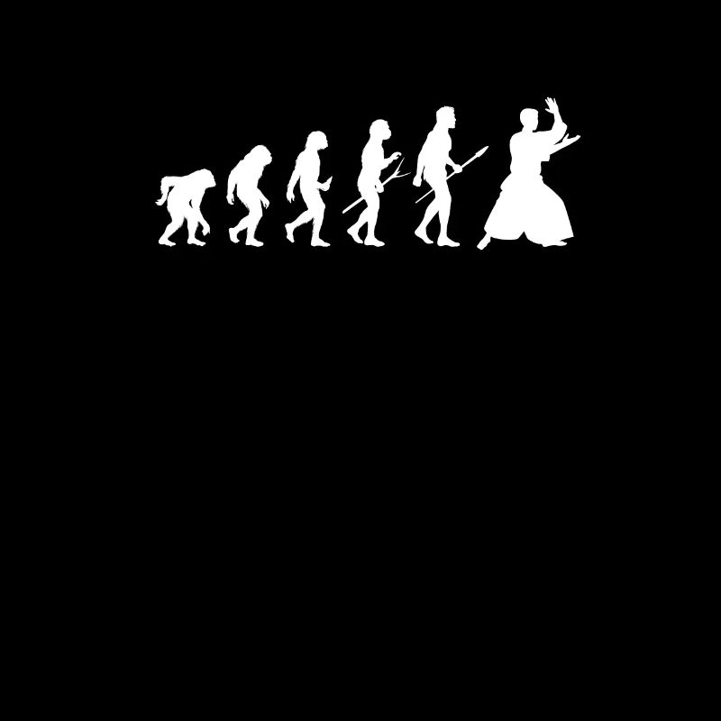 Aikido Evolution Kampfsport Kampfkunst Geschenk