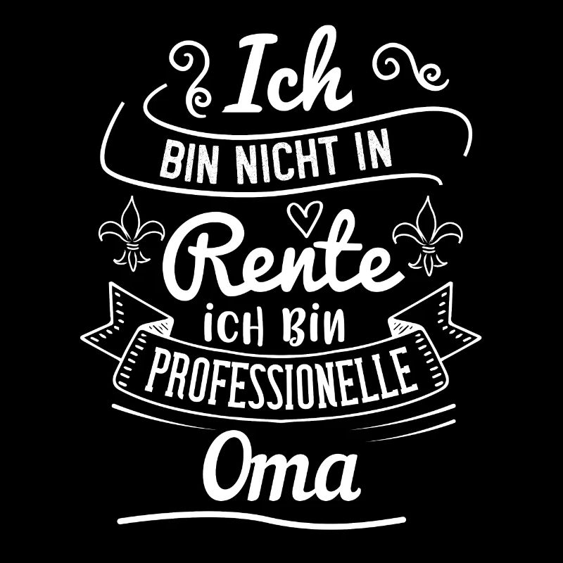 Professionelle Oma Ruhestand Geschenk