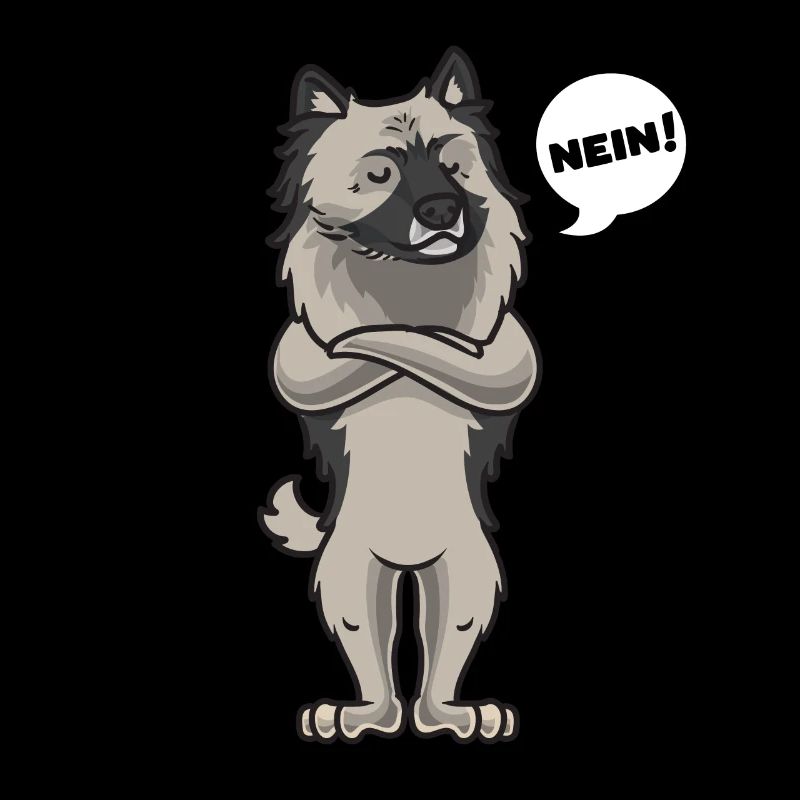 Sturer Wolfsspitz Keeshond