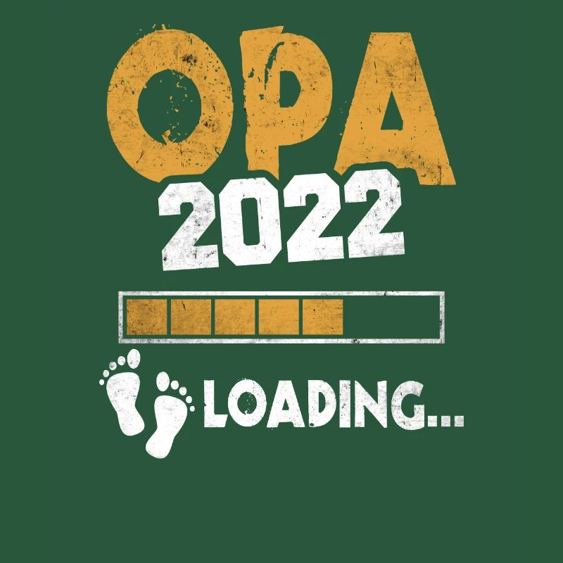 Werdender Opa 2022 Loading Nachwuchs Großvater