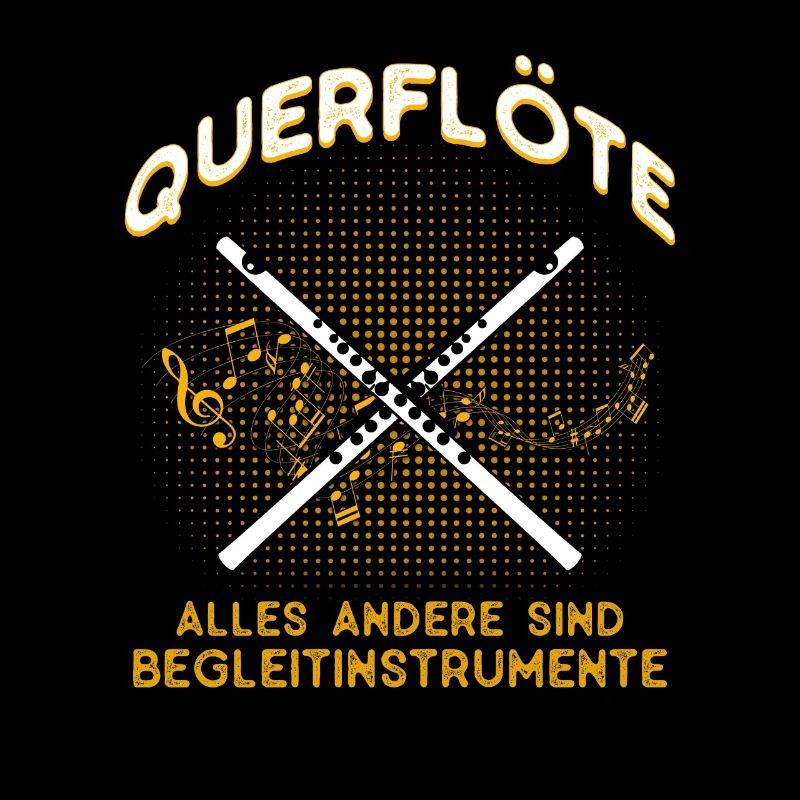 Querflöte Querflötenspieler Geschenk