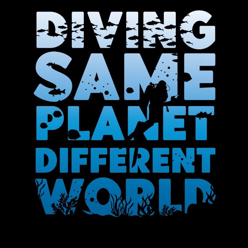 Scuba Diving Diver Diving Same