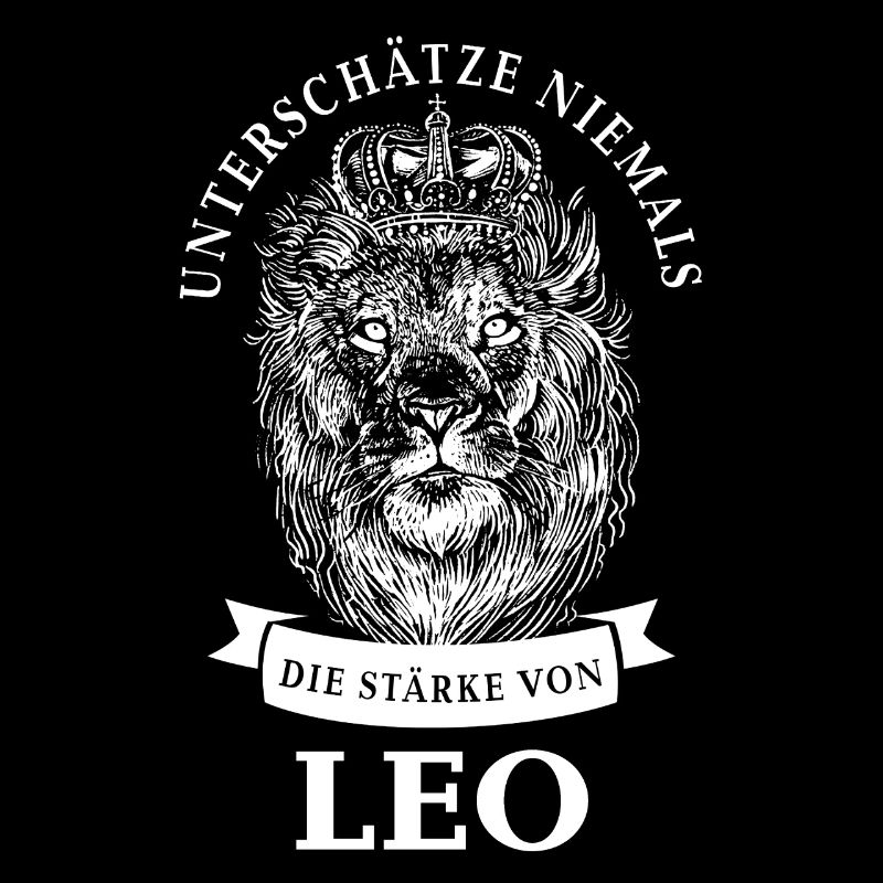 Leo Geschenk Name Löwe