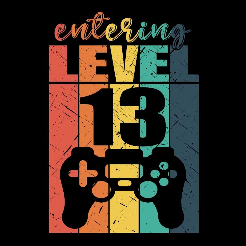 Level 13 Gaming Controller 13. Geburtstag