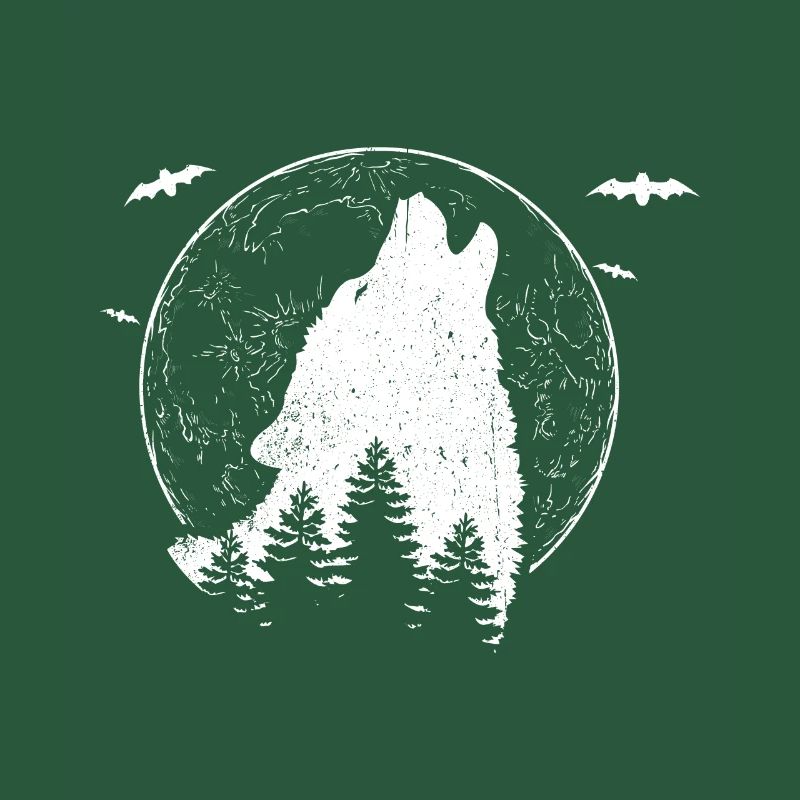 Wolf Tshirt Leader Leader Rudel Leitwolf Chef