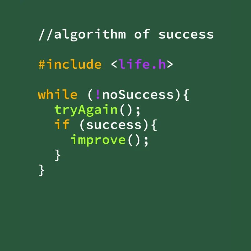 Success of successful programmer algorithm