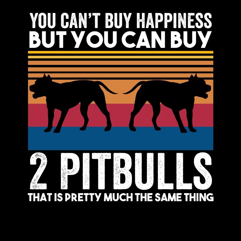 2 pitbulls 2 pitbulls cadeau