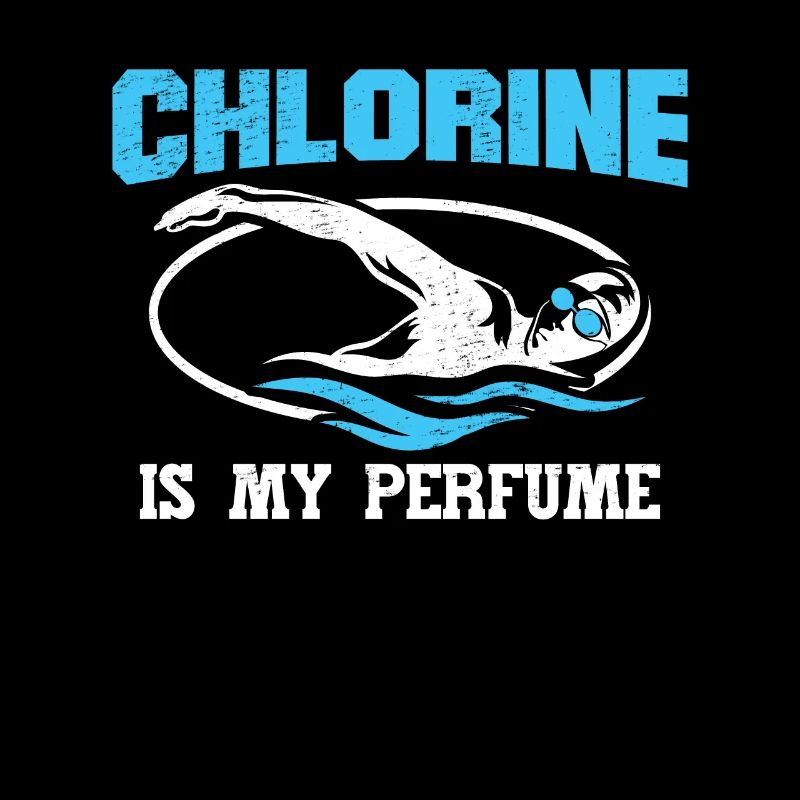 Nageur Swim Coach Le chlore est mon parfum