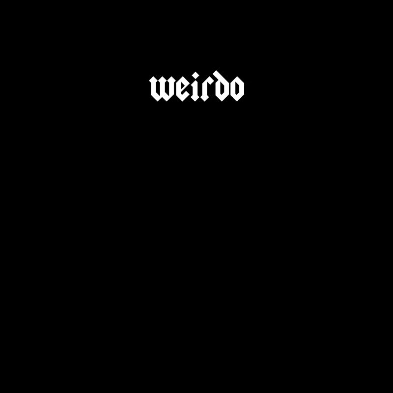 Weirdo Anders Spécial Emo Goth Punk Geek Weird