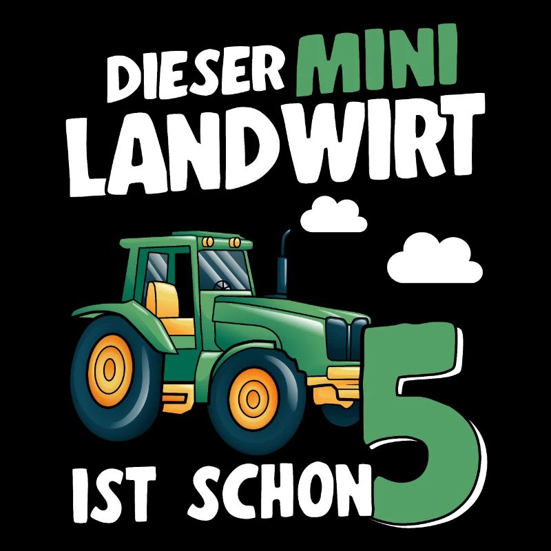 Traktor 5. Geburtstag Geschenk Jungen Trecker