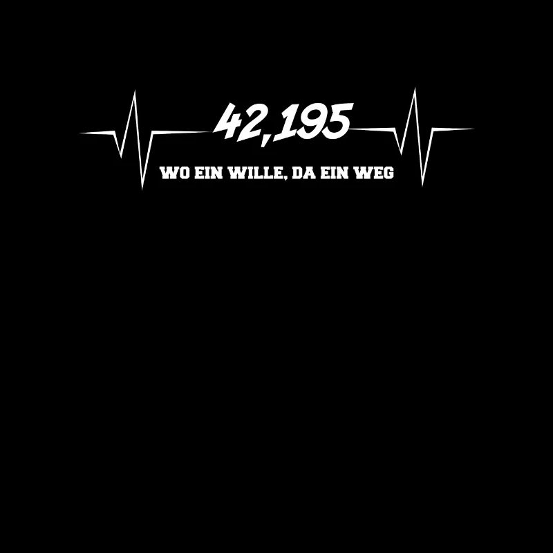 Marathon Marathonläufer Wo ein Wille, da ein Weg