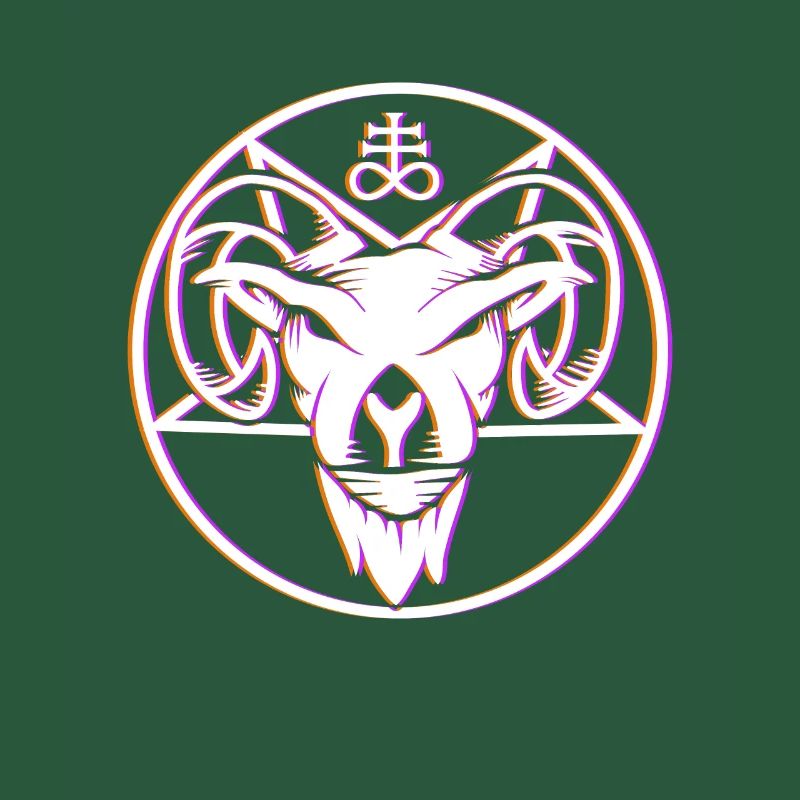 Baphomet Devil Goat Satan Symbol Bafomet