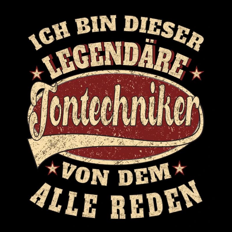 Tontechniker Ich bin dieser legendäre Tontechniker