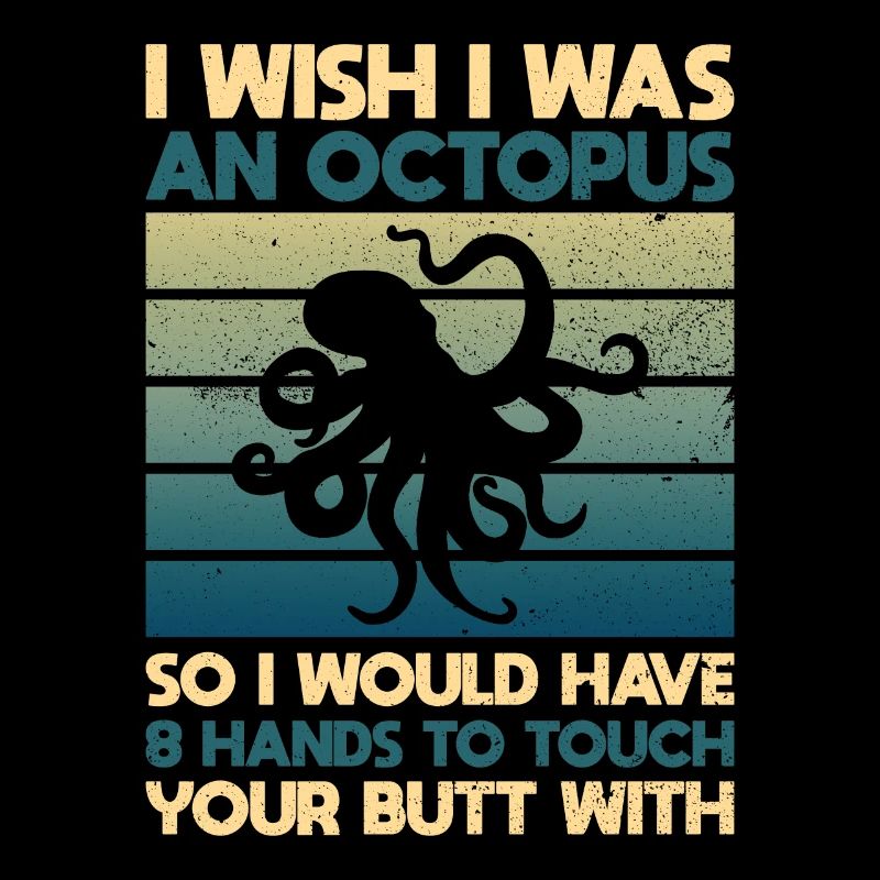 Funny Octopus Octopus Octopus Squid