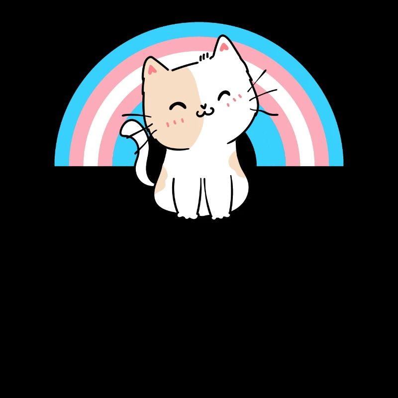 Transgender Cat Transgender Pride Cat Geschenk