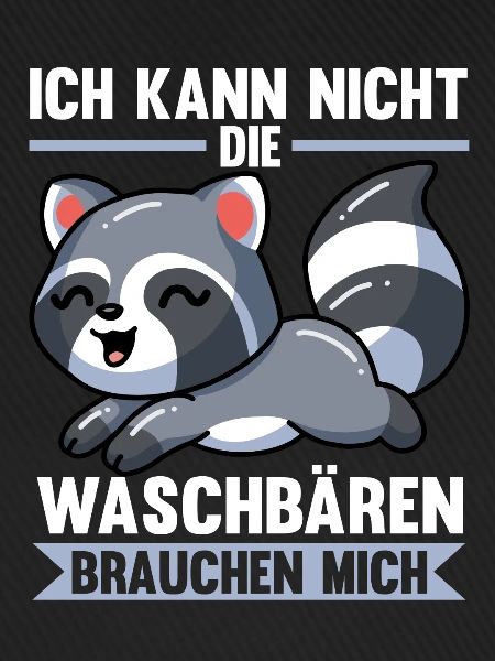 Waschbären Waschbär