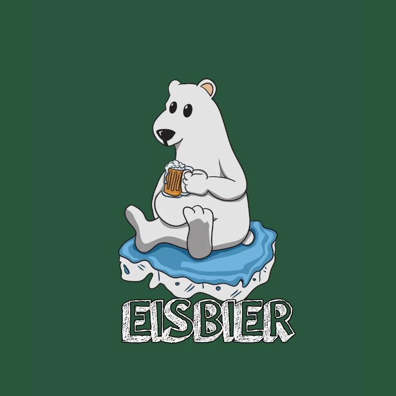 Eisbier Eisbär Bier Geschenk