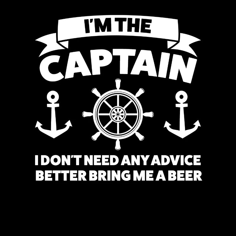 Bootskapitän Bootfahren Geschenk
