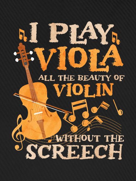 I play viola