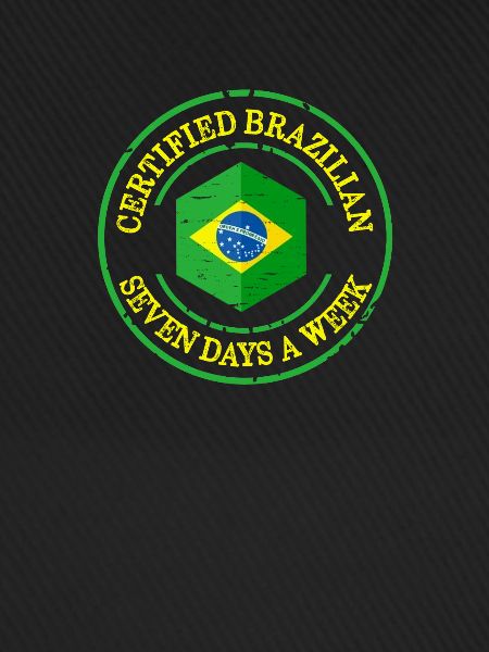 Brazil Flag Certified Brazilian
