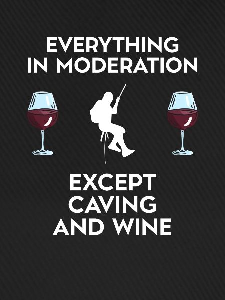 Caving And Wine