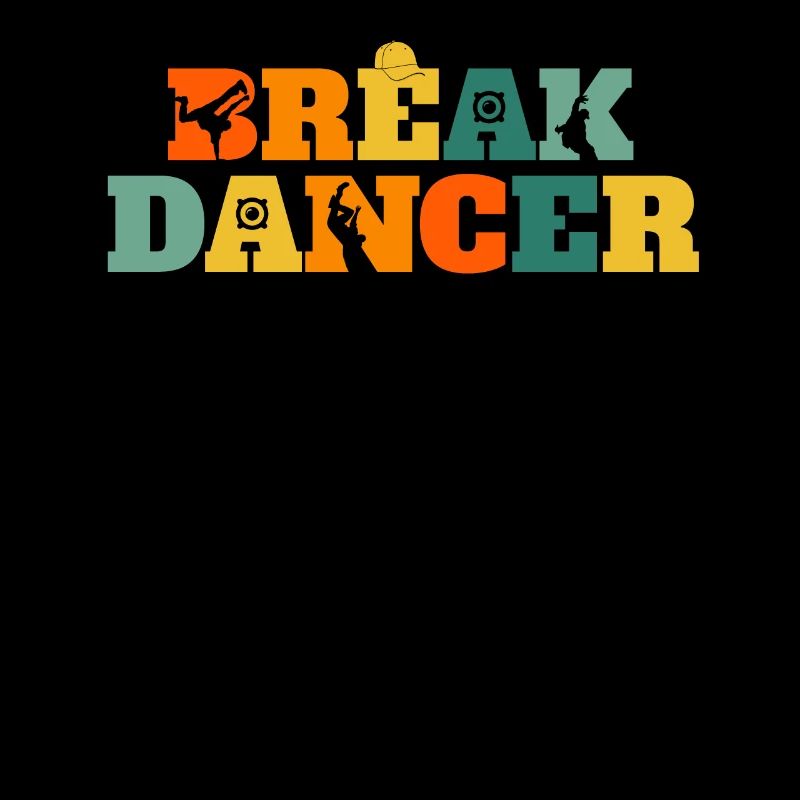 Breakdance Rétro Breakdancer Vintage Breakdance
