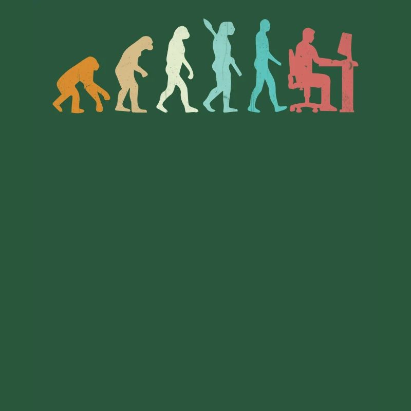 Evolution Programmer Coder Gamer Developer Geek