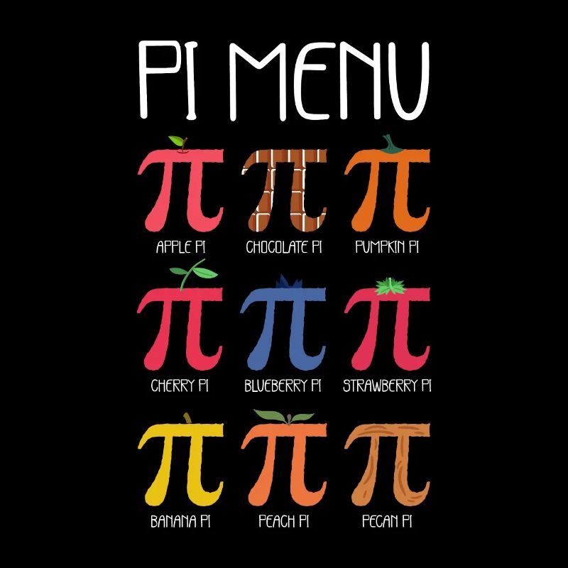 Pi Pie Menu Pi Math Teacher Pi Day