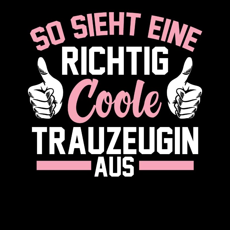 Coole Trauzeugin