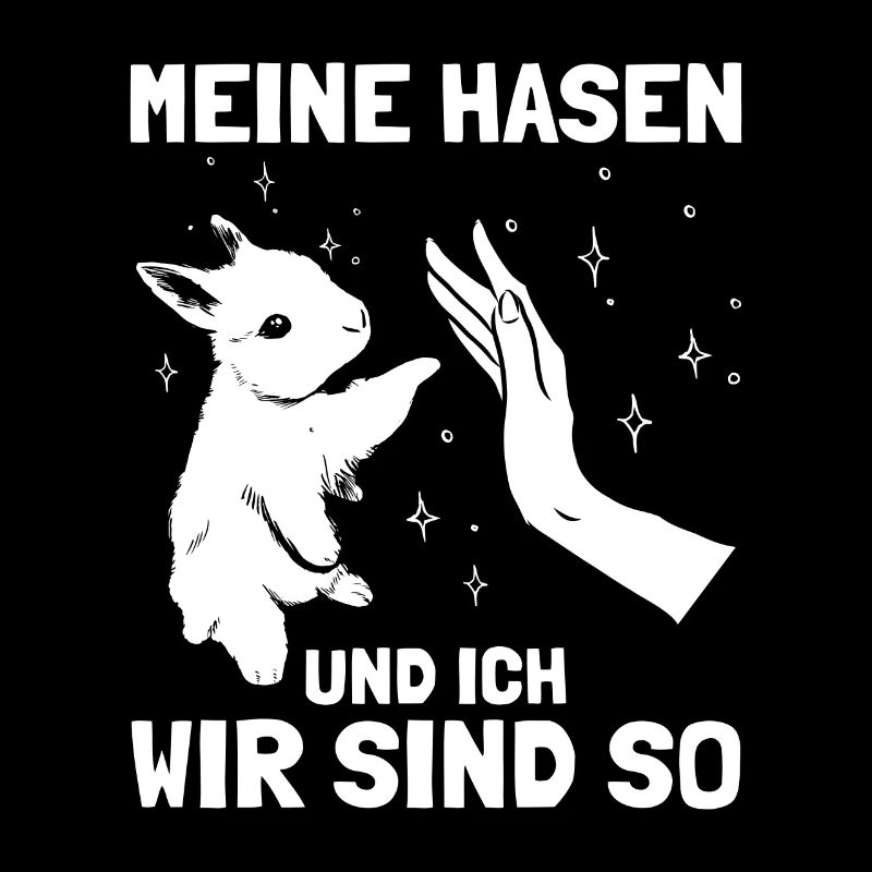 Meine Hasen und ich wir sind so
