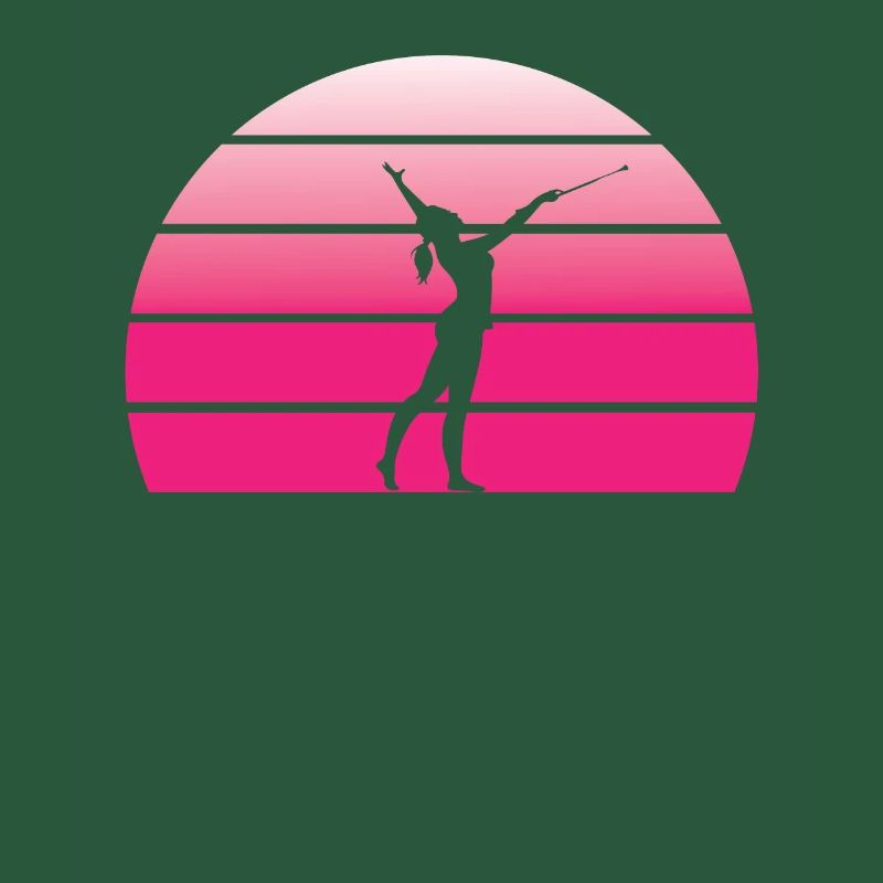 Majorette Silhouette