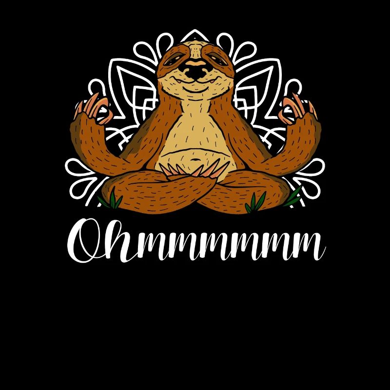 Yoga sloth ohmmm