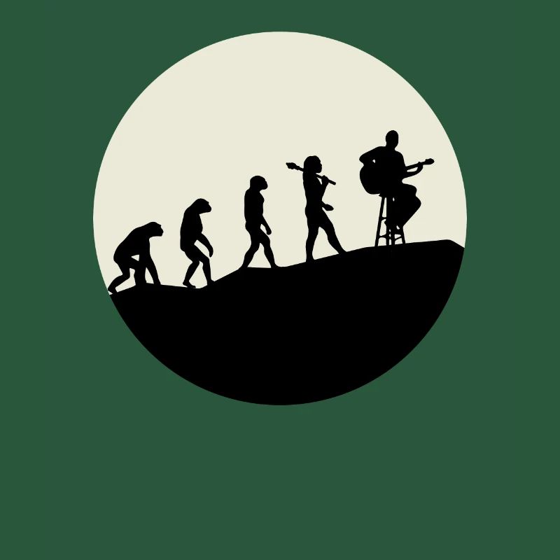 Guitarists Evolution Moon