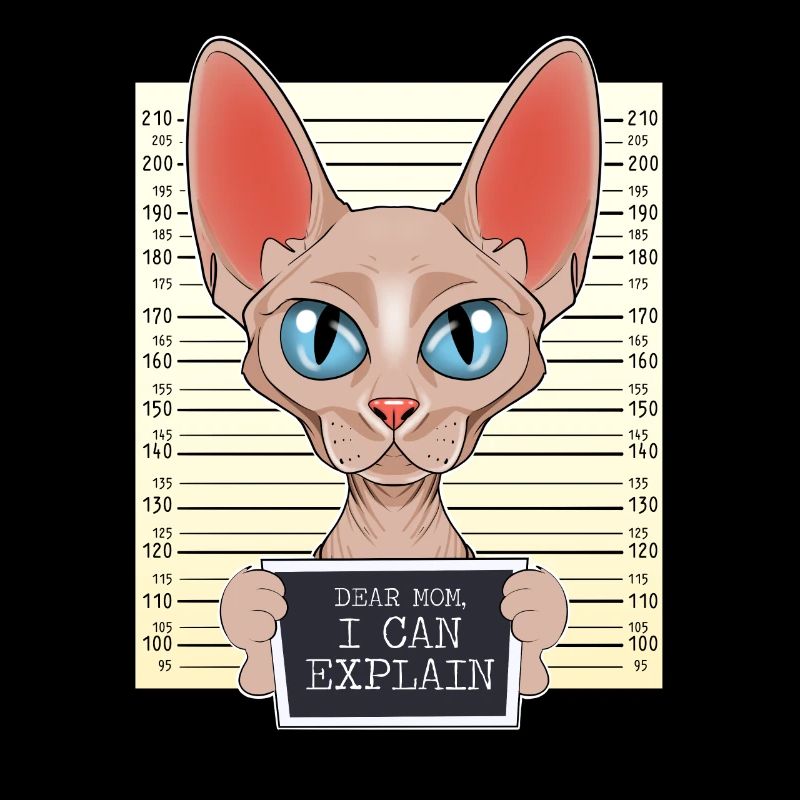 Sphynx Cat Mom - Chère maman que je peux expliquer