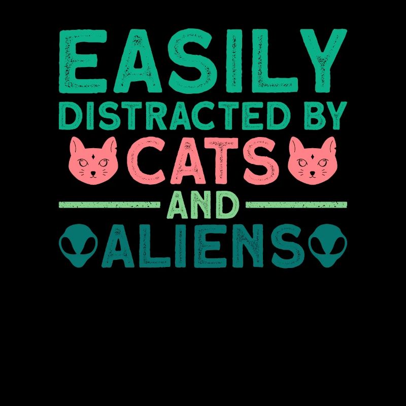 Facilement distrait par les chats et les extraterrestres - Alien