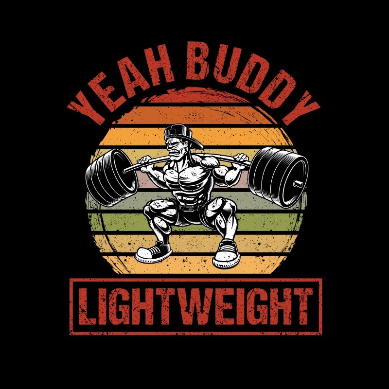 Bodybuilding Gewichtheben Workout Yeah Buddy