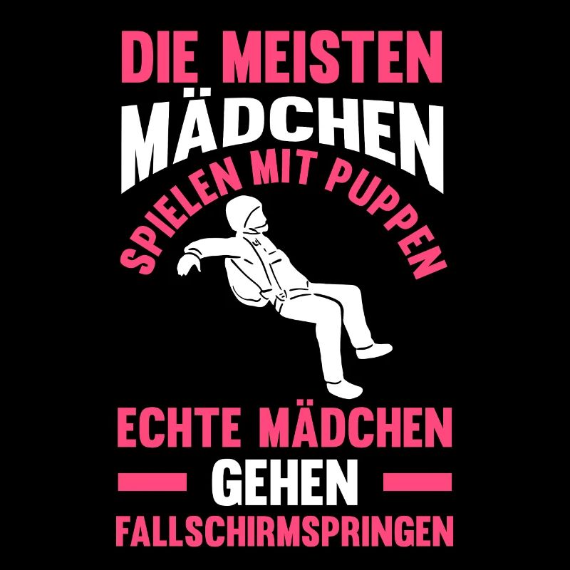 Fallschirmspringen Mädchen