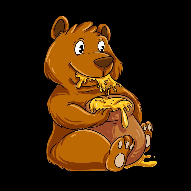 Braunbär Bär Honig