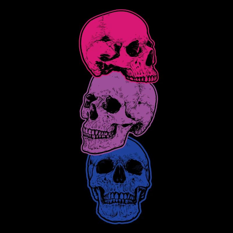 Bisexual skull Bisexual skull