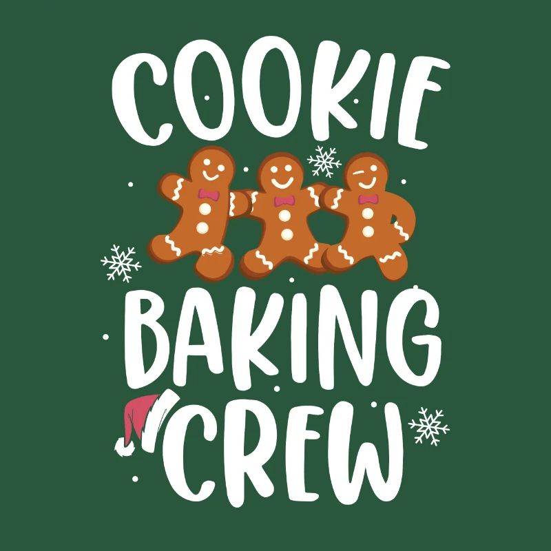 Cookie Baking Crew Pajama Christmas Gingerbread