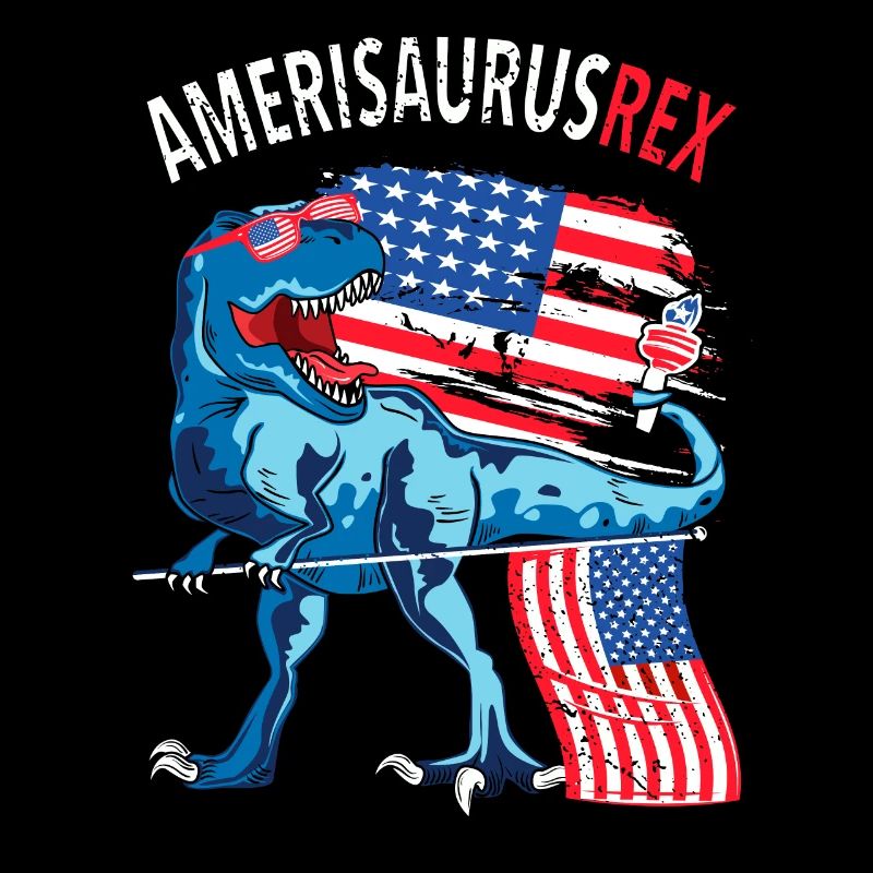 Amerisaurus Rex 4. Juli Dinosaurier