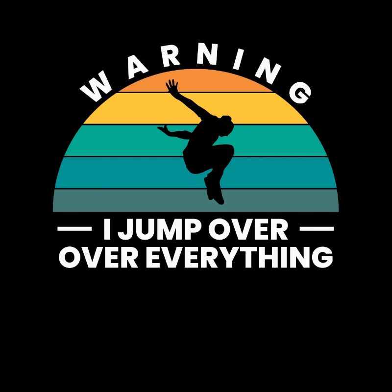 Warning I Jump Over Everything Parkour Runner