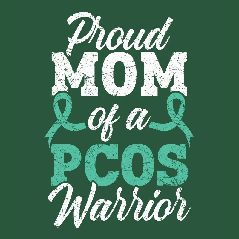Mutter eines PCOS Warrior Polyzystischen Ovarialsyndroms